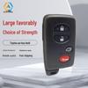 Toyota 3+1 Button Smart Remote Key Shell