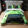 MAN Design Bed Bedding Set 1 Duvet Cover + 2 Pillowcases Soft Breathable Household Bed Linens