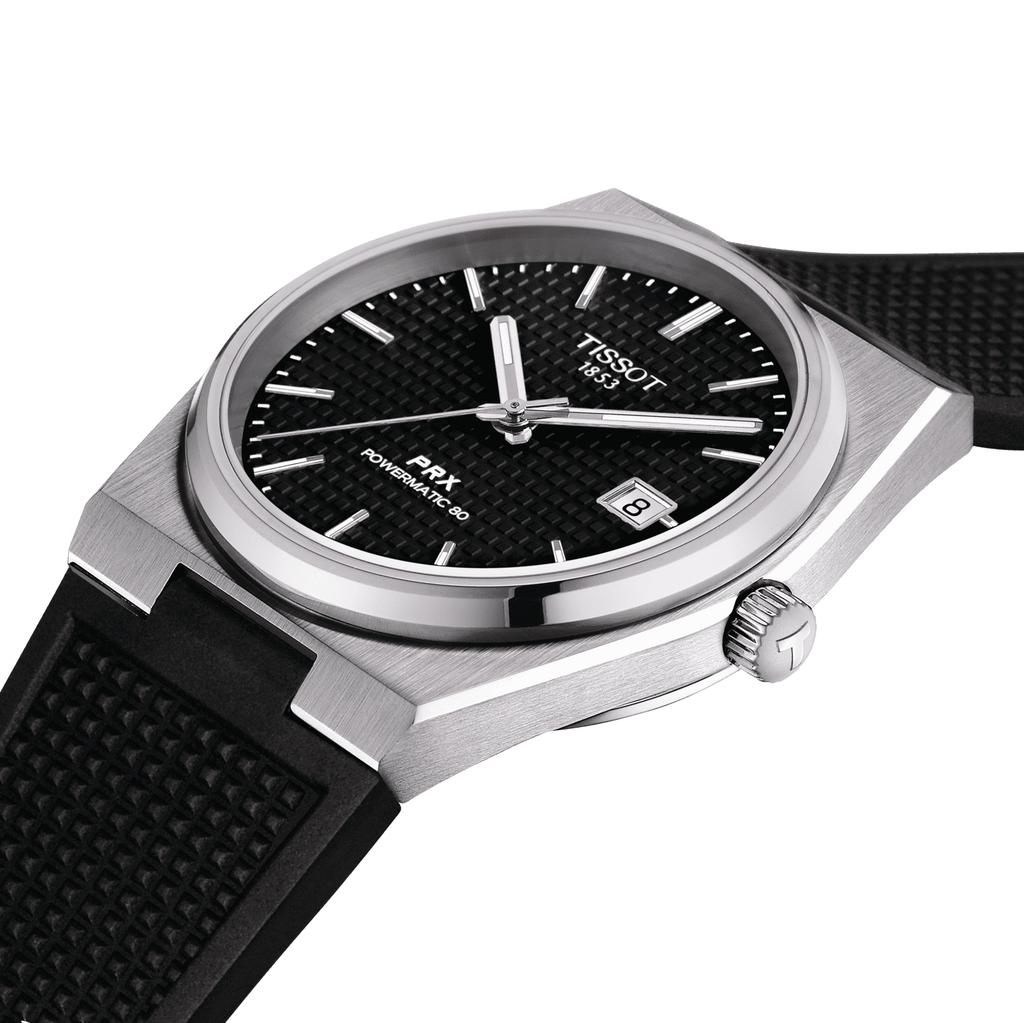Tissot Мужские модные часы с черным циферблатом T137.407.17.051.00