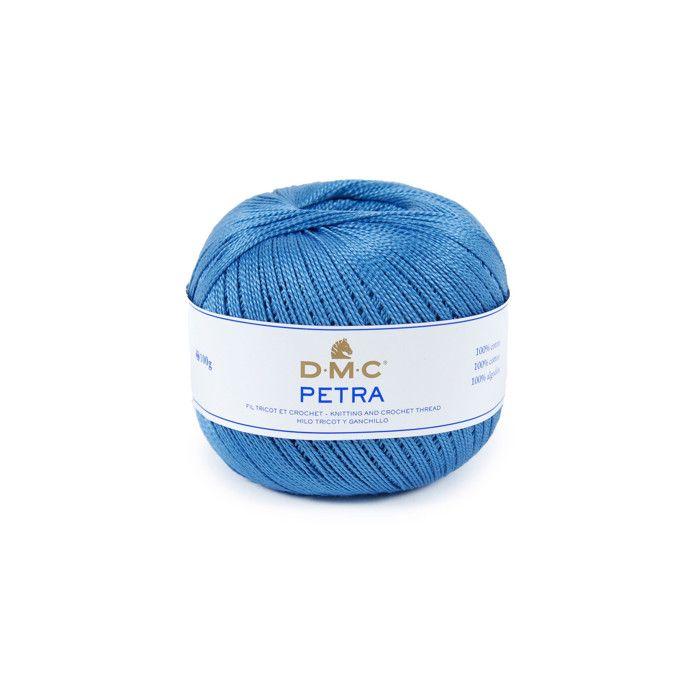 Cotton Yarn for Crochet and Knitting Pétra Gr.8 Col. 5772