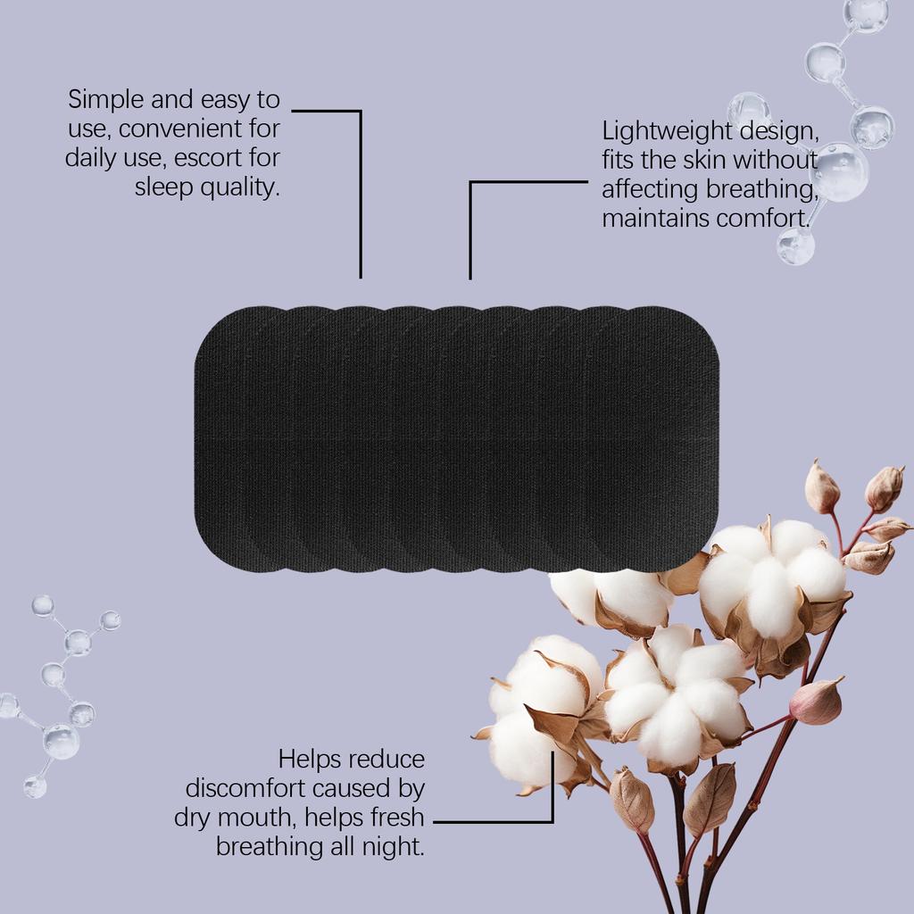 Sleep Patch Anti-snoring Sleep Patch. Corrective Mouth Opening Adult Deep Sleep Patch Suitable For Both Men And Women.30patches