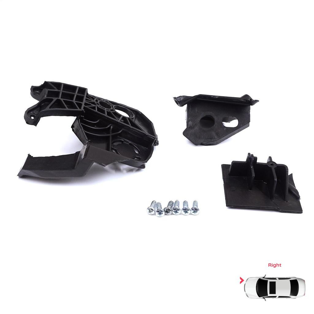 BHL584-2 Комплект кронштейнов для крепления фары, правая сторона для Peugeot 3008 5008 MK2 2016-2024 9814255780