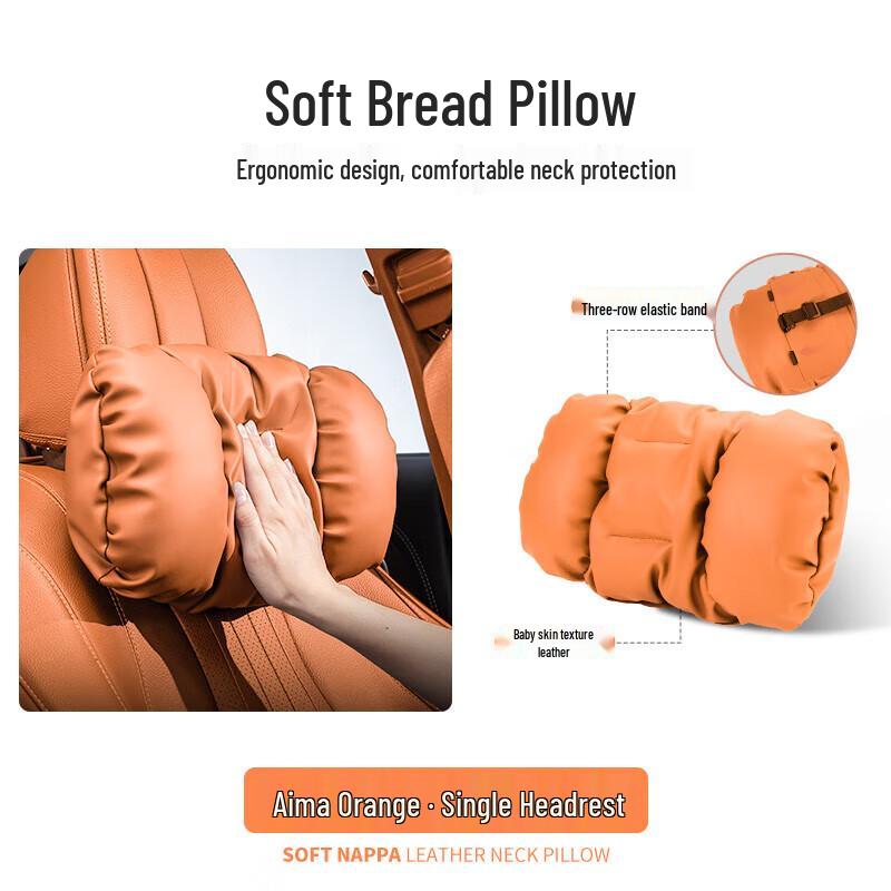 Maybach Car Headrest Neck Support Pillow for Mercedes, Li Xiang, AITO, BMW Interior