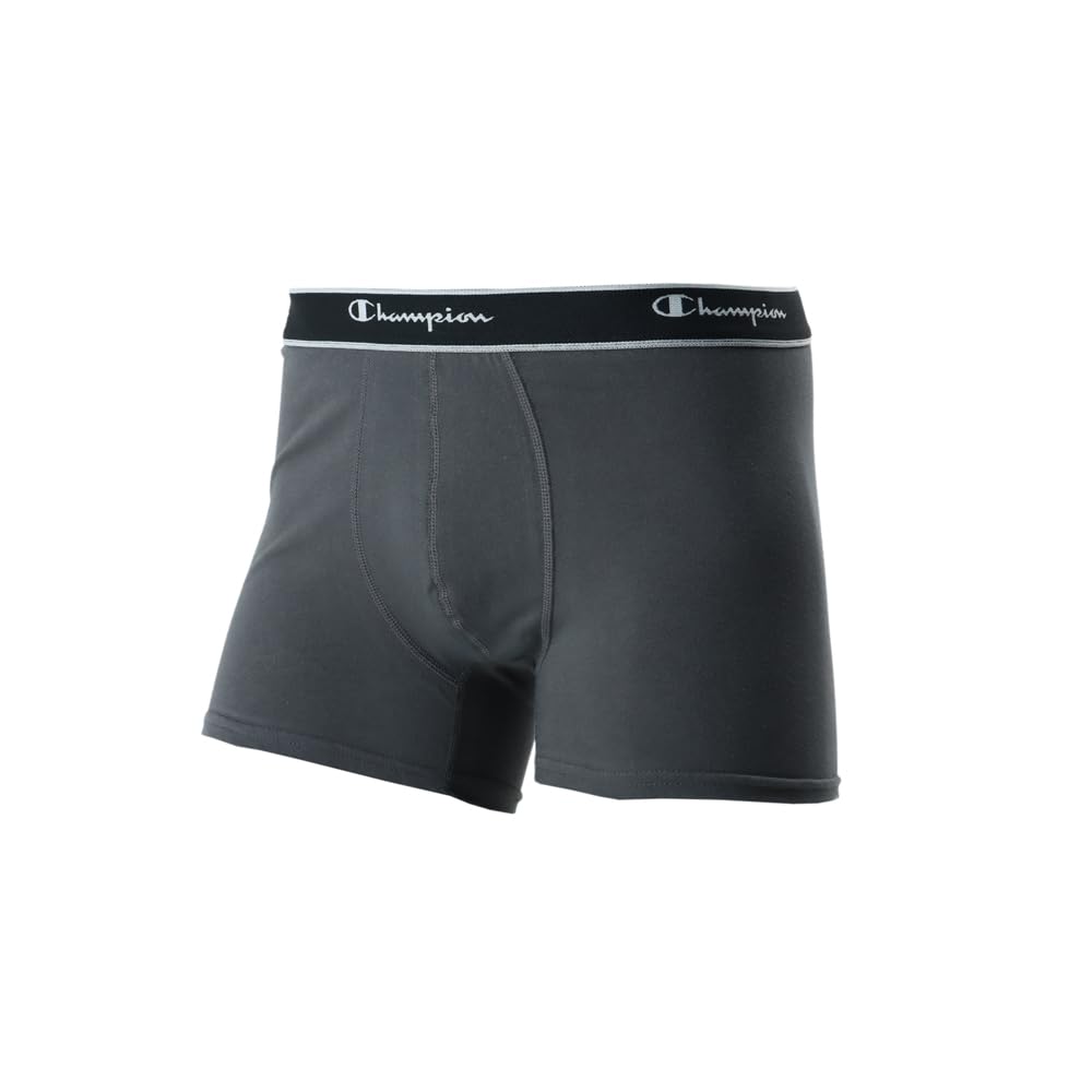 Трусы-боксеры Champion и размеры в ассортименте Размер LL Мужские (3-Pack), Антибактериальный, Дезодорирующий, Чистый, (CM6ES701J),