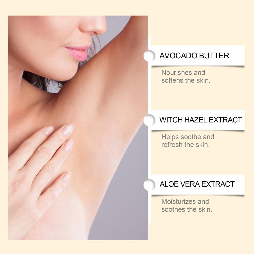 Мягкий крем для удаления волос, Успокаивающий крем для удаления волос, Увлажняющий и не вызывающий раздражения, Подходит для всех типов кожи, 60 г