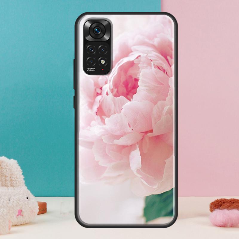Пионы Красивый Цветочный Чехол Для Xiaomi Redmi Note 14 13 12 Pro 11 9 10 9S 10S 11S 12S Redmi 14C 13C 10C 12C Обложка