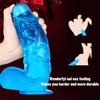 Super Large Color Transparent Simulation Fake Penis Penis Female Adult Erotic Sex Products