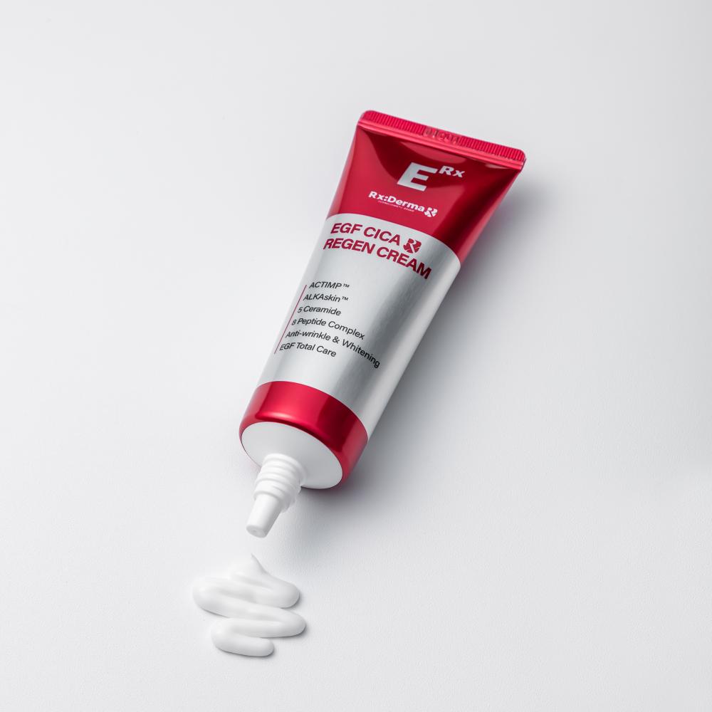 RXDerma EGF Cica Regen Secolgy Cream Керамиды Пантенол Центелла азиатская Дерматология Восстанавливающий успокаивающий крем после лазера, 50 мл, 1 шт.