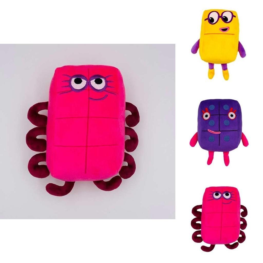 Плюшевая кукла Numberblocks Мягкая и милая мягкая игрушка для детей Обучающая и веселая