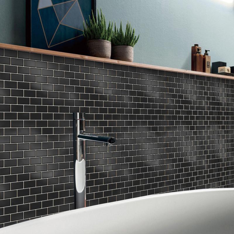 10 шт. 3D наклейки на плитку самоклеящиеся водонепроницаемые наклейки на стену кухня ванная комната украшение для дома