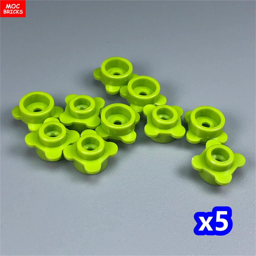 50 шт. МОЕ СОБСТВЕННОЕ ТВОРЕНИЕ Кубики СДЕЛАЙ САМ Растение Тарелка Круглая 1x1 Цветок Джунгли Сад Домик на дереве Сцена 33291 Обучающие Строительные Кубики Детские Подарки