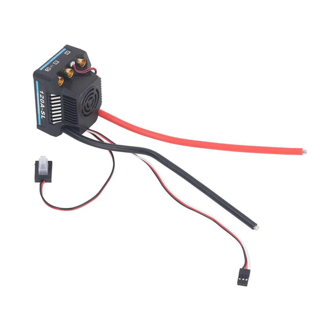 120A Brushless ESC High Power RC Electronic Speed Controller for 1/8 1/10 Model Car