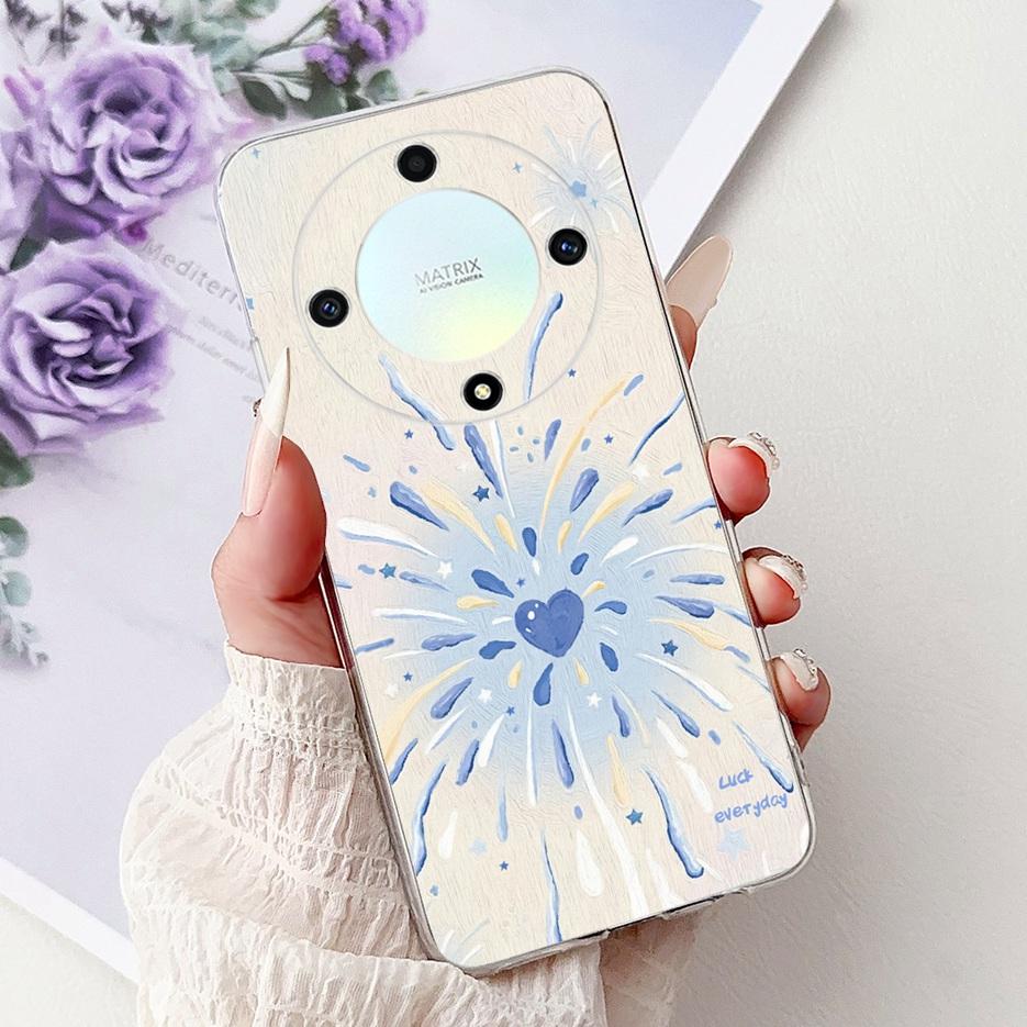 Чехол для Honor X9a Magic5 Lite Популярный Роскошный Расписной Чехол Мягкий Тонкий Чехол для Телефона Для Honor Magic 5 Lite HonorX9a Задняя Крышка Сумки