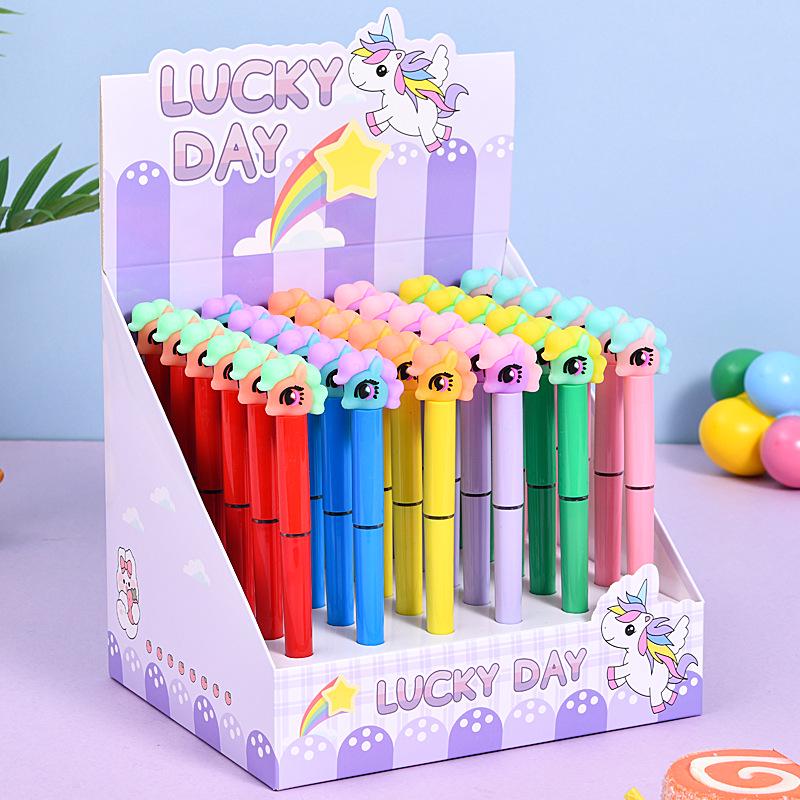 Быстросохнущая шариковая ручка My Little Pony - Черные чернила, Милый мультяшный дизайн