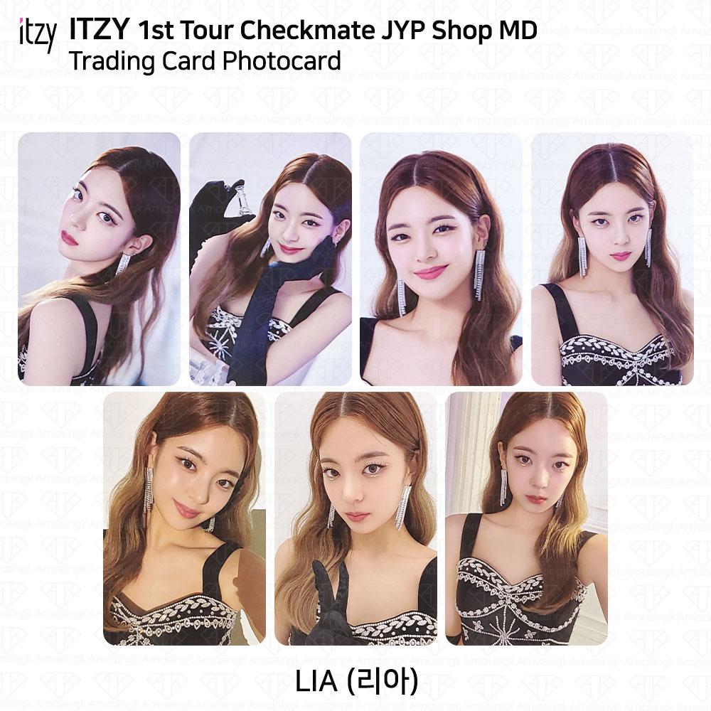 ITZY 1st Tour Checkmate Official MD Trading Card Photocard JYP SHOP KPOP K-POP