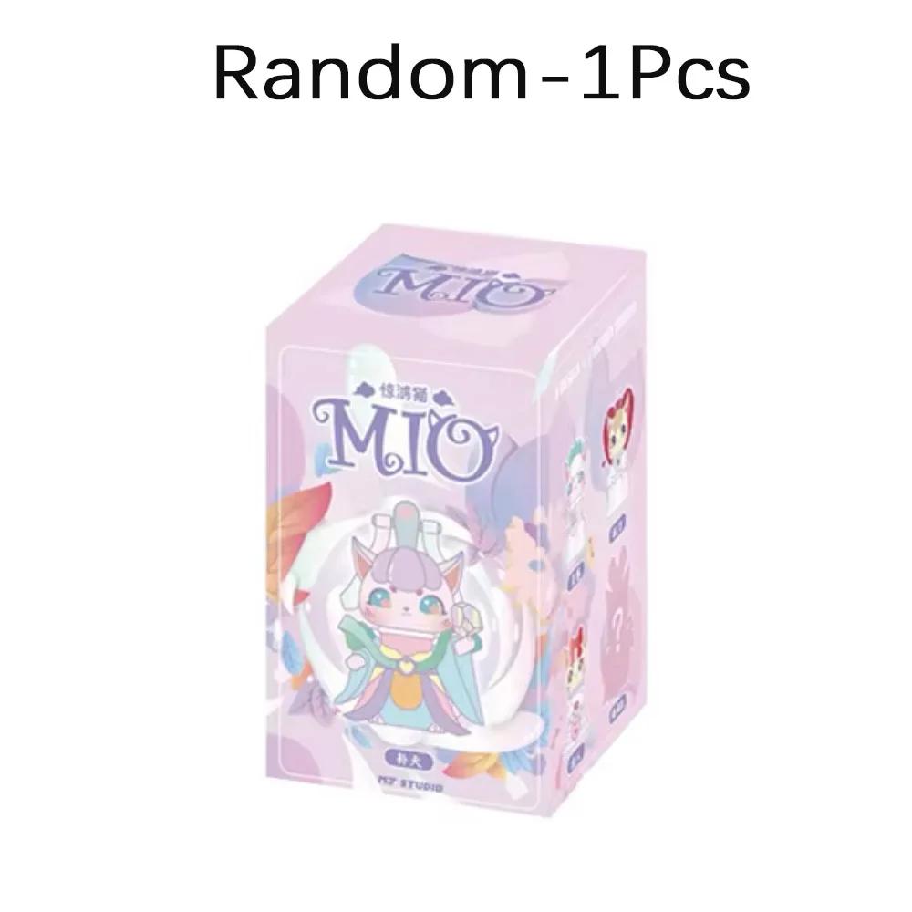 Original MIO Cat Series 3 Blind Box Mystery Cute Animal Anime Figure Surprise Caja Misteriosa Tide Play Toy Model Kids Gift