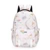Student Printed Schoolbag Women's Multi-Pocket Backpack