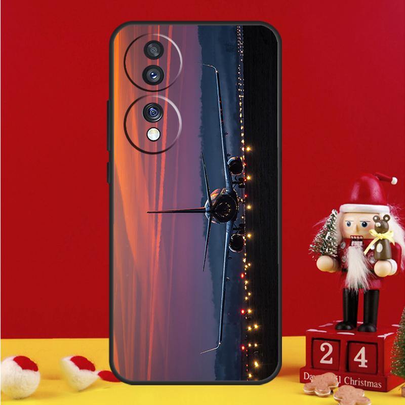 Чехол для телефона Honor Magic 8 5 6 7 Lite Honor Win X9b X9c X9a X8c X8b 50 70 90 200 400 Pro с рисунком Самолет