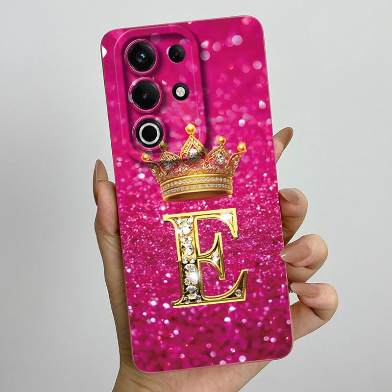 Чехол для itel S25 Ultra S686LN Роскошные Буквы Короны Матовый Мягкий Силикон Защитная Задняя Крышка для ItelS25 S 25 Ultra 5G Fundas