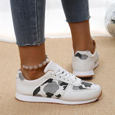 2024 Женские кроссовки на платформе, осенние, из искусственной кожи, с толстой подошвой, вулканизированные туфли для женщин, повседневные туфли на плоской подошве, прогулочная обувь, Zapatos De Mujer