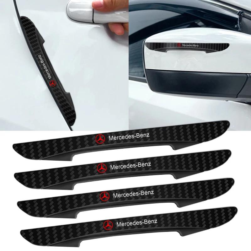 4 шт. Защитная наклейка на кузов автомобиля, противоударная защитная полоса для Mercedes Benz A180 A200 A260 W203 W210 W211 W204 C E S CLS