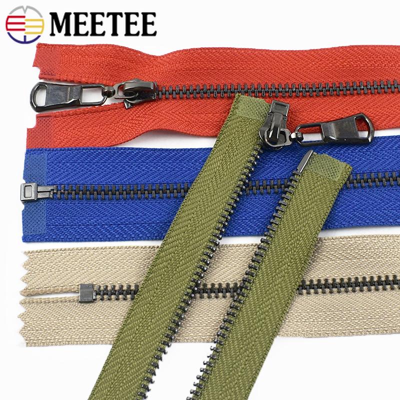 3 шт. Meetee №3 Металлические молнии 15-30 см С закрытым концом 40-70 см С открытым концом Молния для сумки Одежды Декор Застежка-молния Набор для ремонта Швейные аксессуары