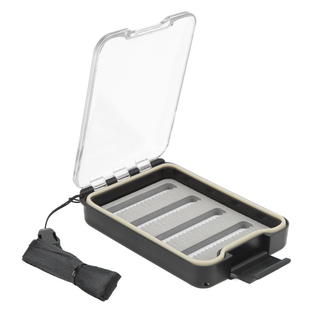 Slim Fly Lures Box ABS Fly Fishing Hook Box Portable Fly Box for Fly Fishing Enthusiasts