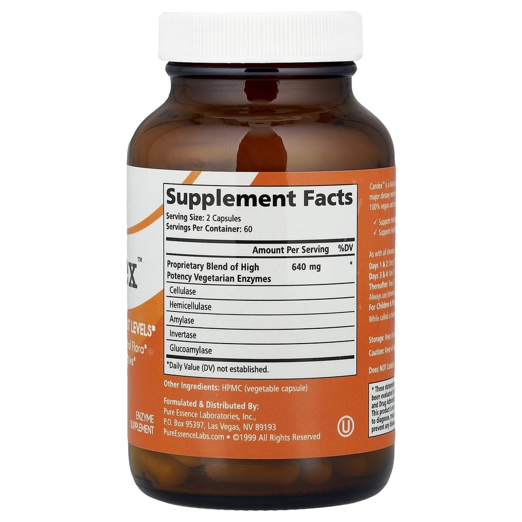 Candex, 120 Veggie Capsules