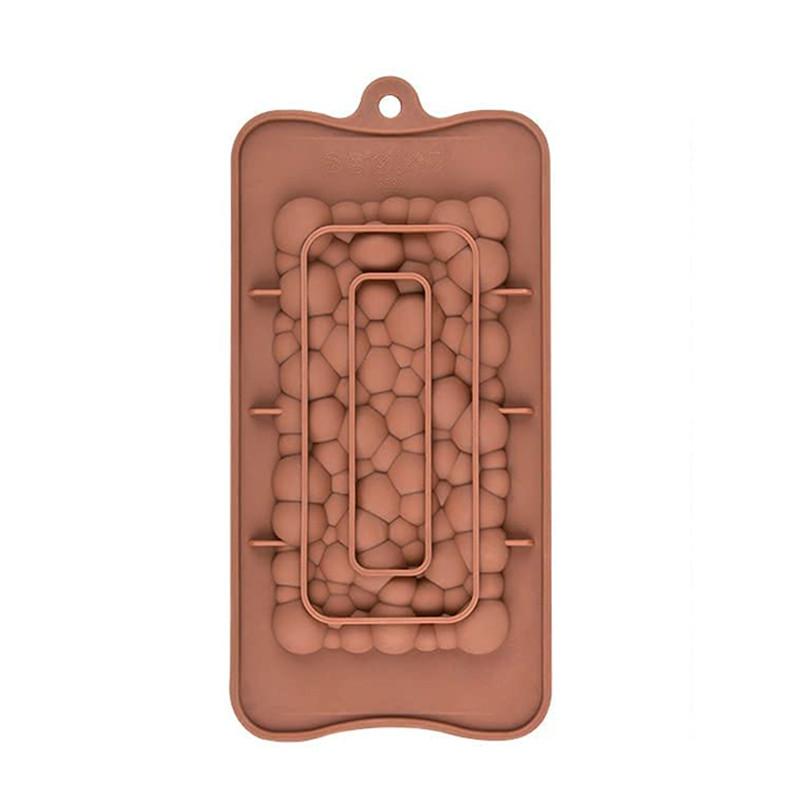Silicone Break-Apart Chocolate Mold Candy Protein and Engery Bar Silicon Mould