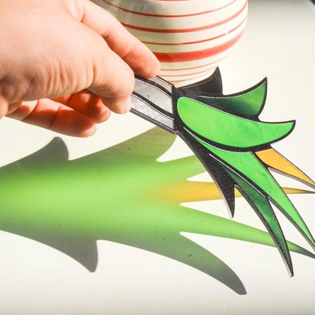 Cactus Decor Stained Glass Sun Catcher Succulent Plant Agave Cacti Suncatcher Desk Countertops Windowsill Shelf Christmas Decor Plant Lovers