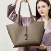Hifashion Роскошные Натуральная Кожа Большие Сумки Под Мышку На Плечо Для Женщин 2025 Тренд Дизайнерские Сумки-Шопперы Женские Сумки Для Офиса