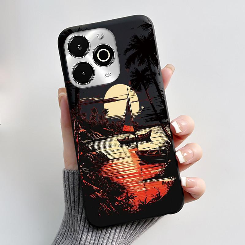Phone Case For Umidigi G100X / G9X Case Luxury Cute Love Heart Rabbit Cartoon Funny Cover Black Soft Silicone Protective Casing