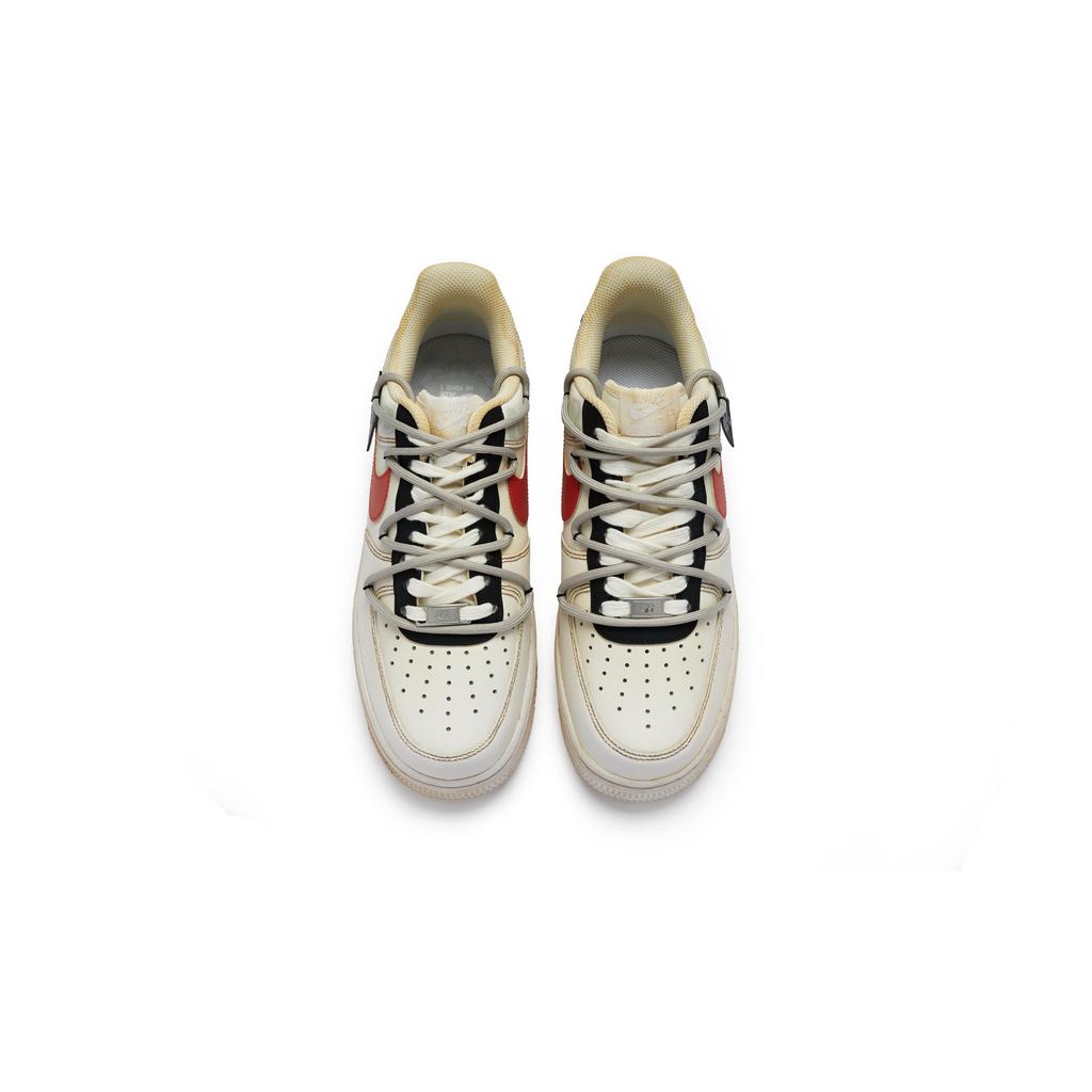 Nike Кроссовки Air Force 1 Low Skateboard Shoes GS Бежевый Белый Красный DH2920-111(Team80-S-BOX)