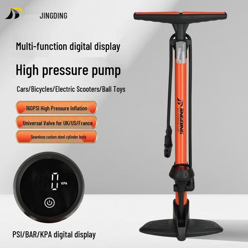 Универсальный цифровой насос Jingding для электровелосипеда и автомобиля