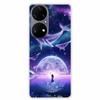 Чехол для Huawei P50 Pro P50 P50E Прозрачный Модный Ударопрочный Чехол из ТПУ Силикона для Huawei P50 Pro Чехол P 50 Защитный P50Pro