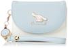 Aldi CN7 Cinnamoroll Pass Case with Reel and Photo Blue Women's Holder, Sanrio,