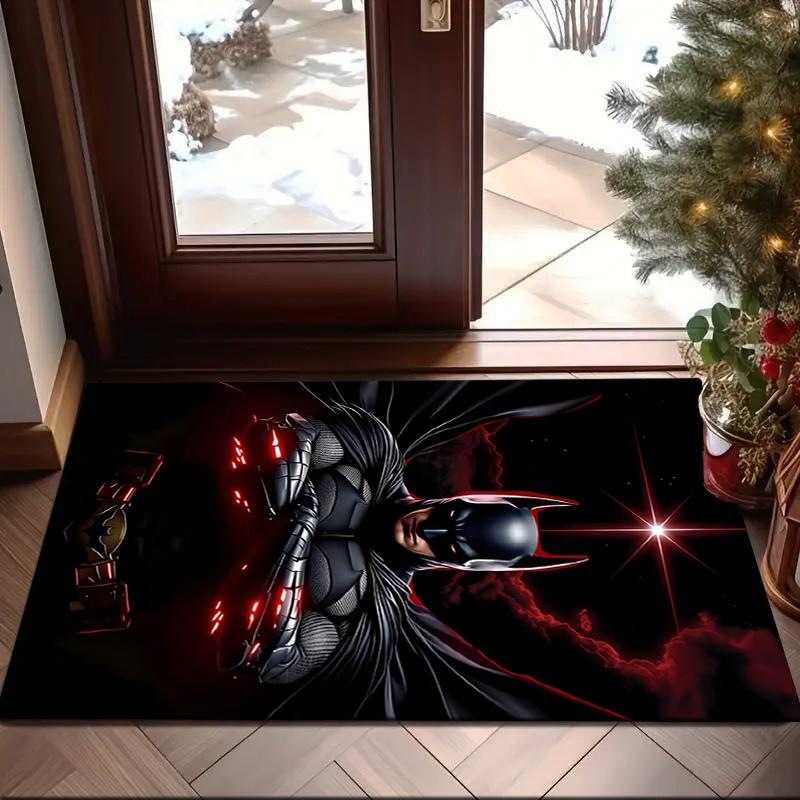 1PC Dark Knight Rising Rug Game Carpet, Floor Mat for Bedroom Living Room Entryway Rug, Home Decor Idea Gift for Christmas birthday