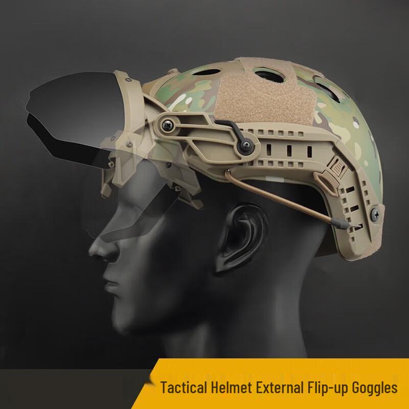 Outdoor FAST Tactical Helmet Goggles