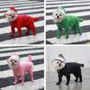 Waterproof Dog Raincoat Transparent Hood Pet Rain Jacket Rompers Cat Rainproof Pet Clothes  Pet Cat