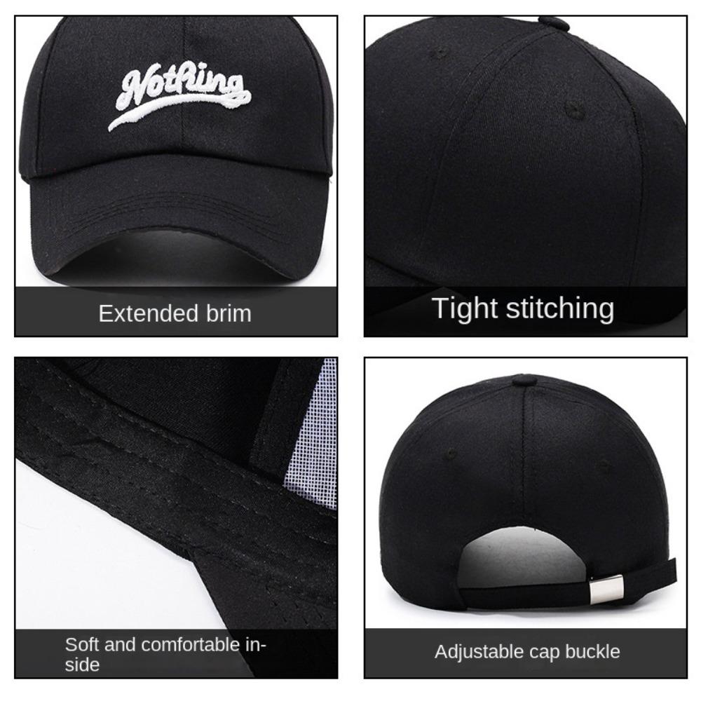 Регулируемые бейсболки с вышивкой букв, унисекс-подростковые кепки, модная солнцезащитная шляпа для женщин