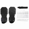 1 Pair of Lawn Aerator Sandals Heavy Duty Grass Spiked Shoes with Plastic Buckle Garden Tool