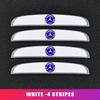 FA024pcs Car Anti Collision Strips Body Door Protector Stickers For Mercedes Benz W211 W124 W176 W177 C180 C200 C260 C300 GLC CLE