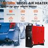 12 В 8 кВт Автомобильный обогреватель Все в одном Отопление Дизельный Воздушный Нагреватель Одно Отверстие ЖК-Монитор Парковочный Обогреватель Быстрый Нагрев Для Грузовиков Автобусов Вспомогательный