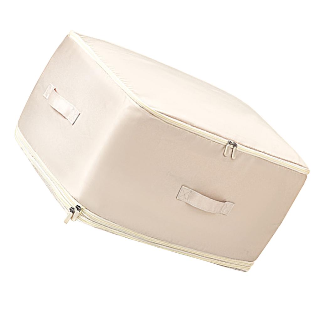 Large Comforter Storage Bag Functional Quilt Storage Bag with Carry Handles Space Saving Quilt Containers