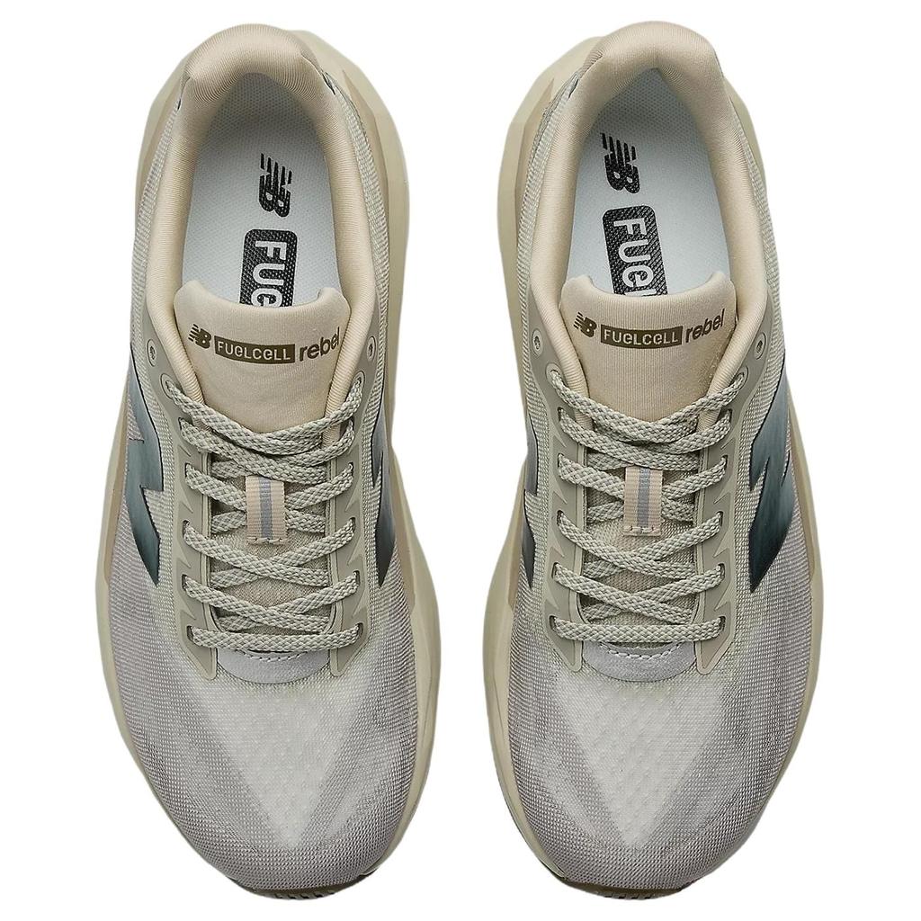 New Balance Кроссовки для бега FuelCell Rebel V5 с поддержкой и дышащей сеткой Женские Светло-серый Бежевый WFCXPB5