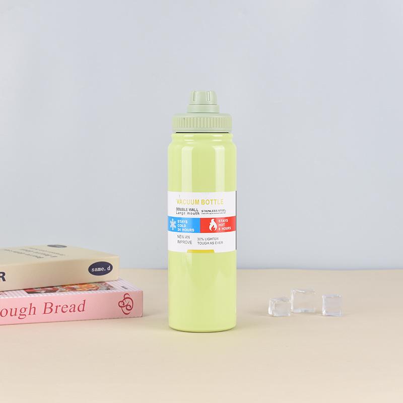 Вакуумная чашка из нержавеющей стали 304, большая емкость, спортивный чайник для разделения чая, уличный портативный портативный космический горшок