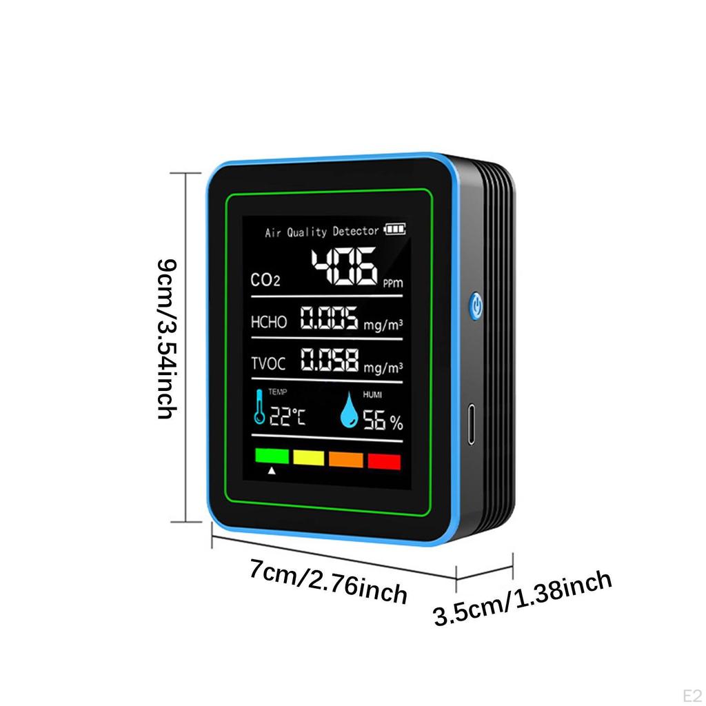 Измеритель качества воздуха Тестер температуры и влажности для сада двора теплицы