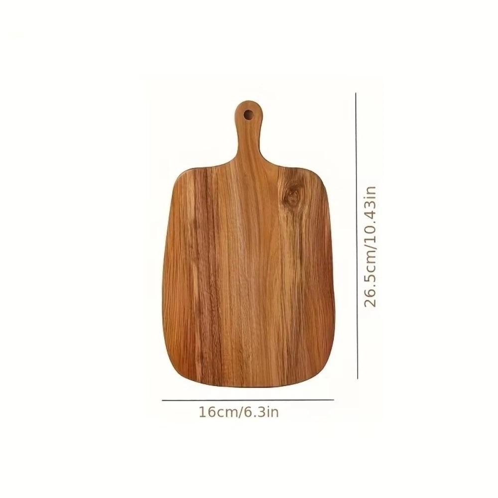 Разделочная доска, безопасная для пищевых продуктов, с ручкой, доска для хлеба, новая фруктовая доска для рыбы, сыра, хлеба, десертов