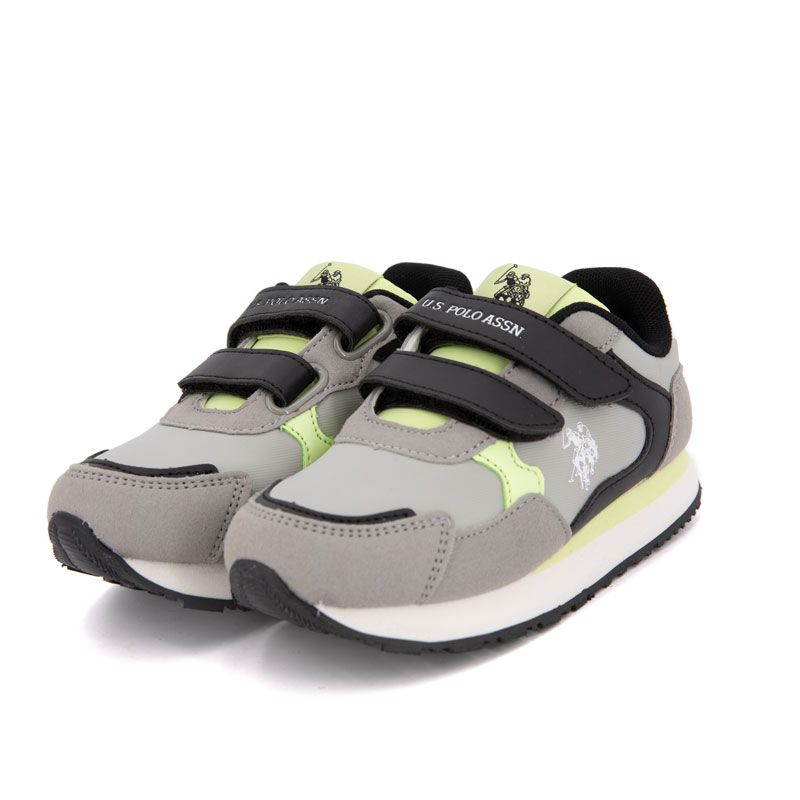 Кроссовки на липучке с логотипом для детей US POLO