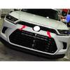 Для Toyota Grand Highlander 2024 2025 2026 ABS Хром Акцентная Накладка на Переднюю Решетку Сетчатая Отделка Молдинг Стиль Рамка Декоративный Элемент